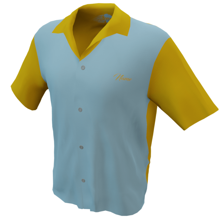Two-Tone Custom Bowling Jersey