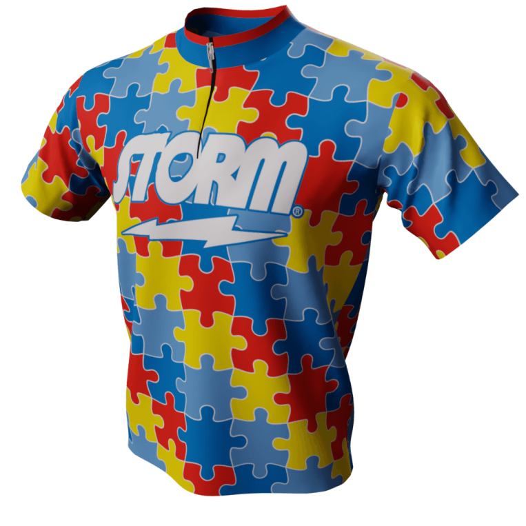 Autism Awareness - Storm Bowling Jersey