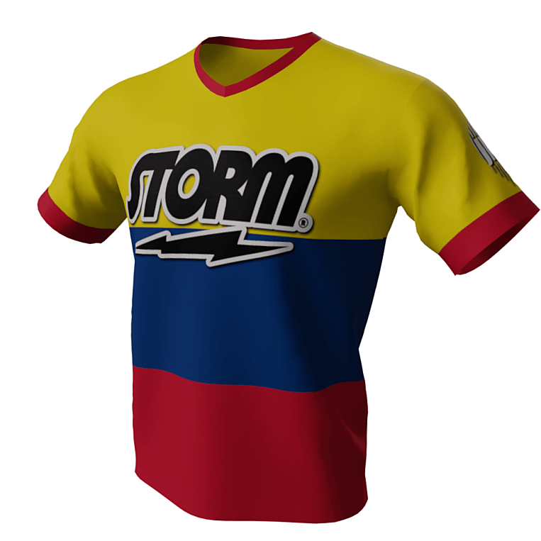 Columbian Flag - Storm Bowling Jersey