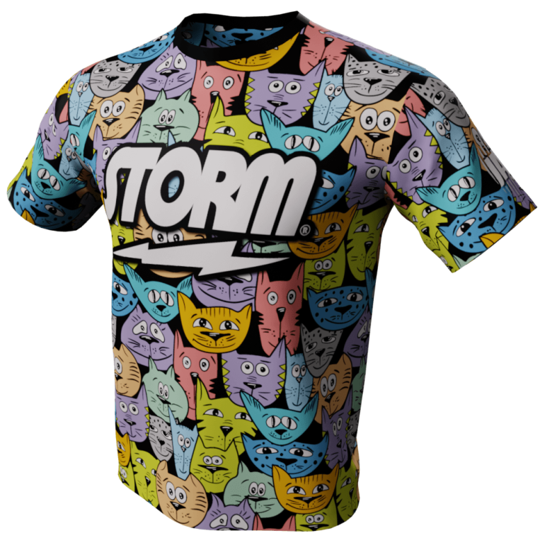 Happy Cats Storm Bowling Jersey