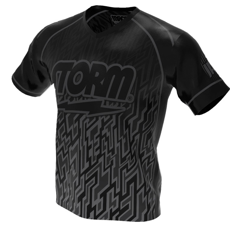 Cryptic Black - Storm Bowling Jersey | Jersy Alley