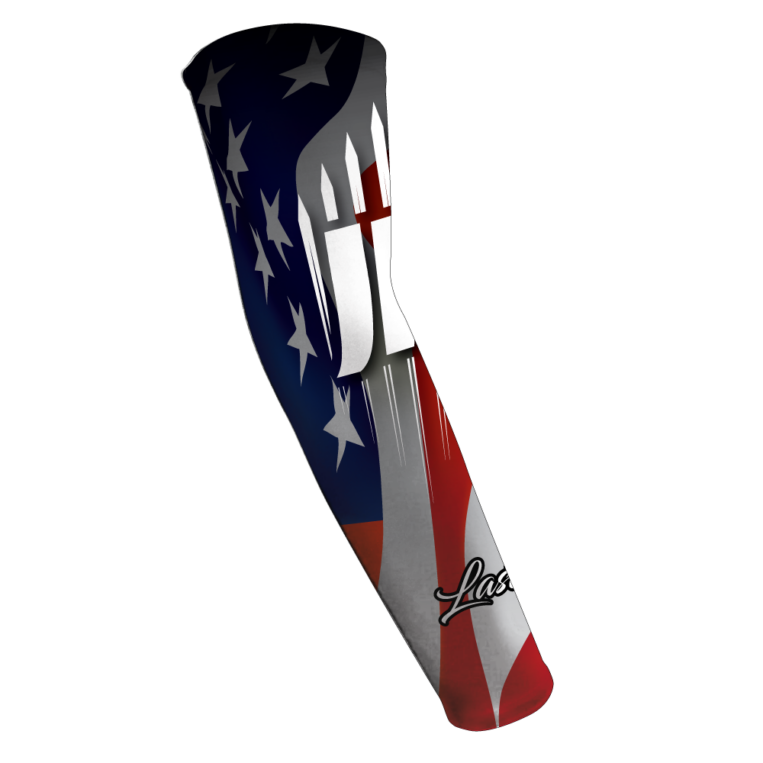 Red, White and Blue Bowling Arm Sleeve
