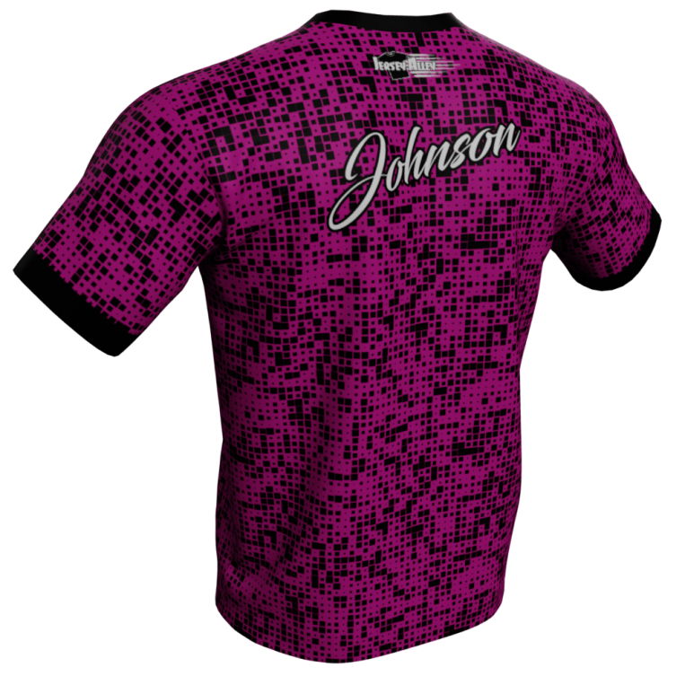 Pixel Pink - Legends Bowling Jersey - back