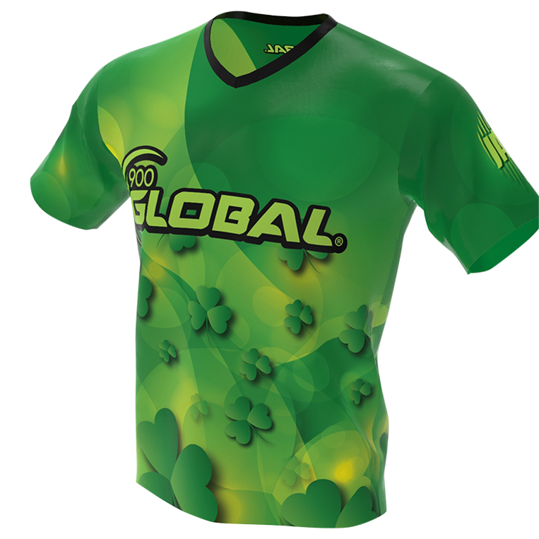 Saint Patrick's Day Bowling Jersey - 900 Global - Front