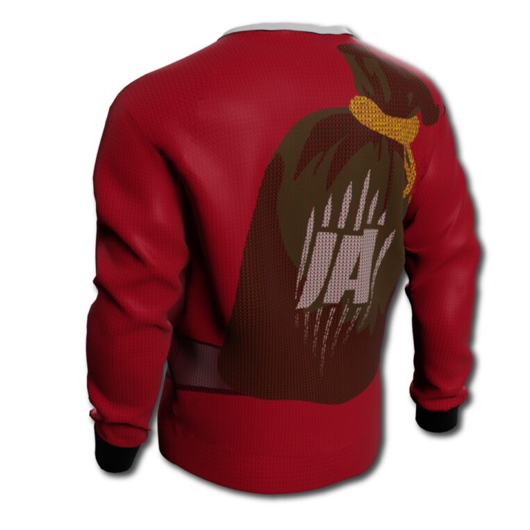 Santa Clause Long Sleeve Shirt - back