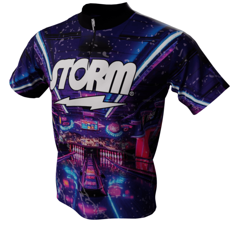 Retro - Storm Bowling Jersey - Image 3