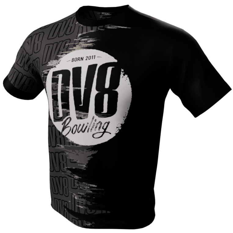 The Beast - Black and Gray DV8 Bowling Jersey