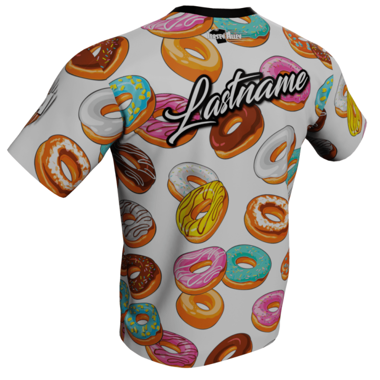 The Pastry Puff - Storm Bowling Jersey - back