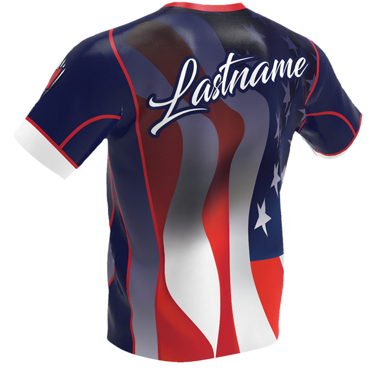 The Red White and Blue - Storm Bowling Jersey
