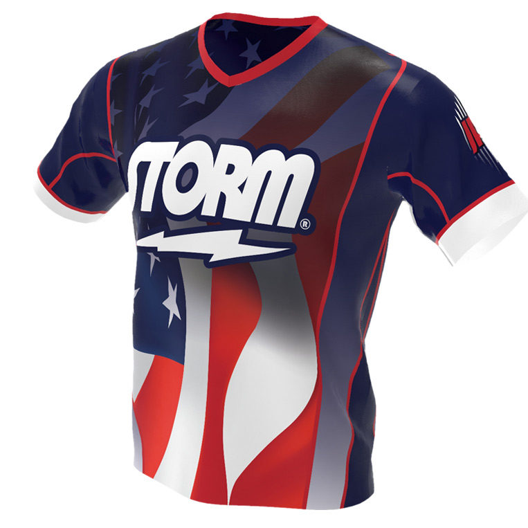 The Red, White and Blue - Storm Bowling Jersey