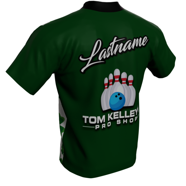 Tom Kelly's Pro Shop Green Bowling Jersey