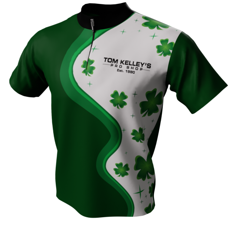 Tom Kelly's Pro Shop Green Bowling Jersey