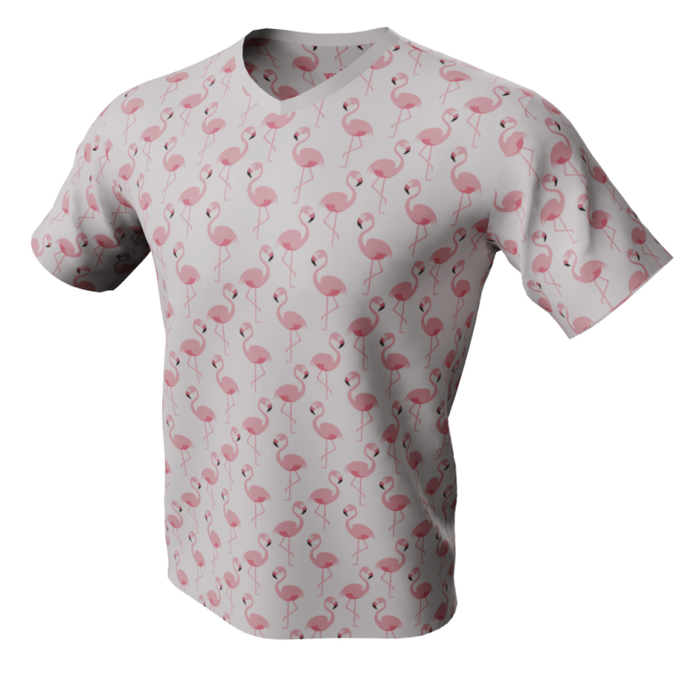 The Flamingo Custom Bowling Jersey